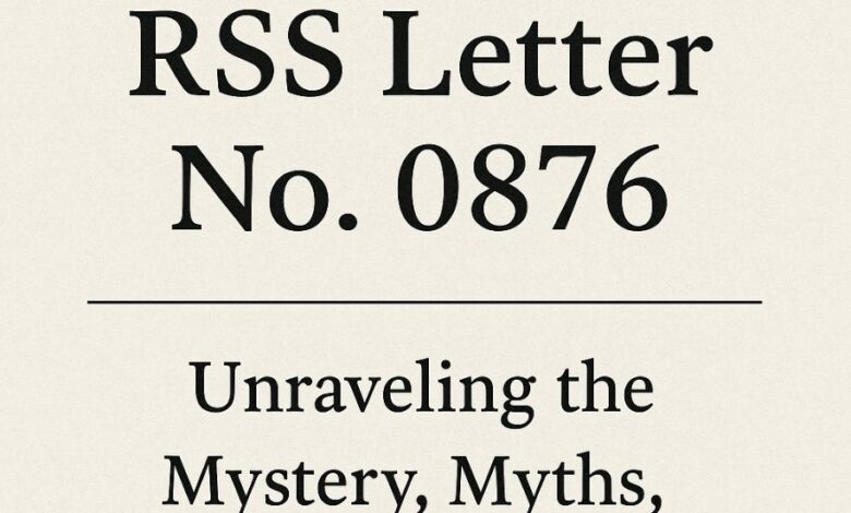 rss letter no 0876