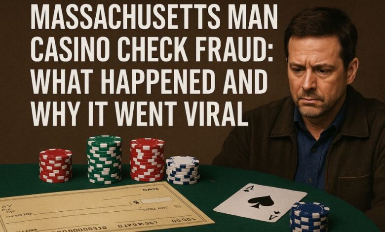 massachusetts man casino check fraud