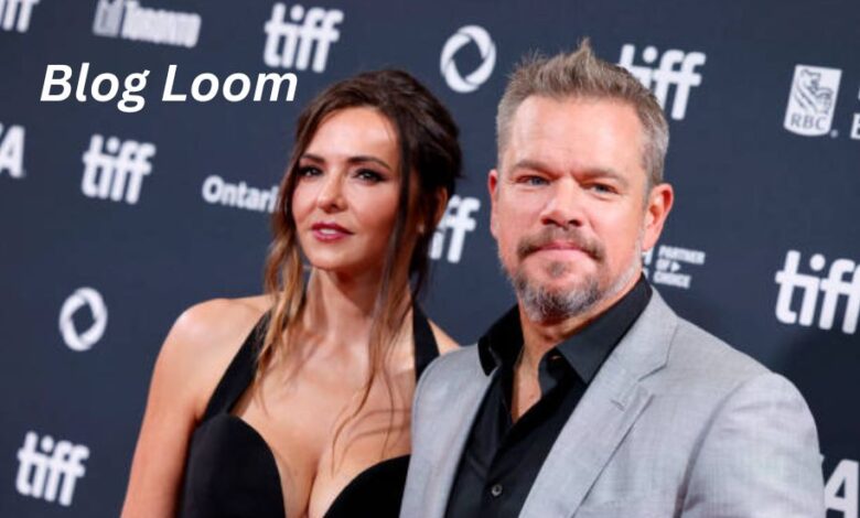 matt damon wife
