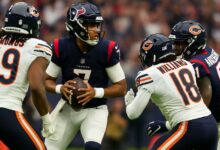 houston texans vs chicago bears match player stats
