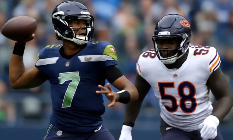 seahawks vs chicago bears match player stats