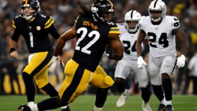 steelers vs las vegas raiders match player stats